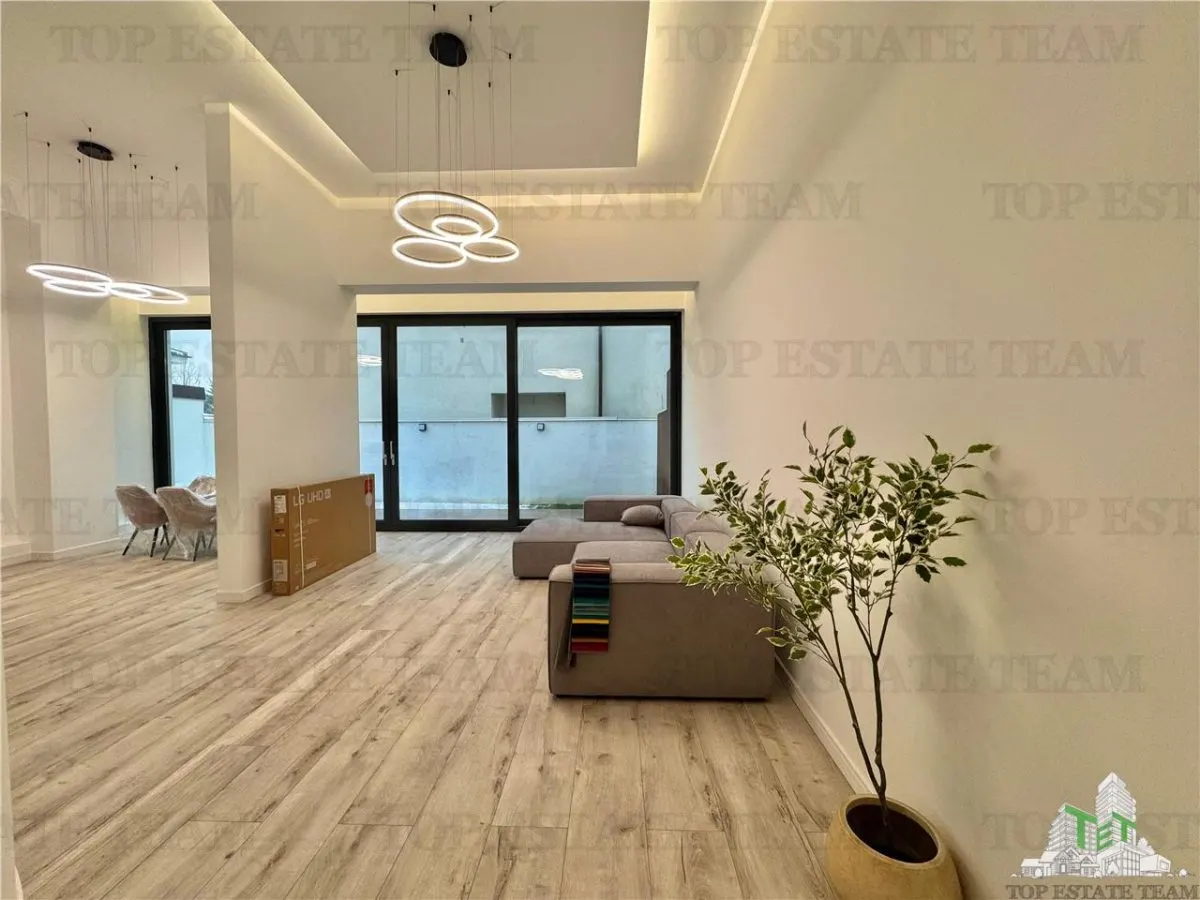 Apartament de inchiriat cu 3 camere + gradina in Pipera / Scoala Americana 5 min. - foto 5