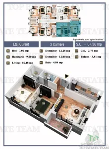Promotie de Vara! Apartament 3 camere cu finisaje premium in Militari Residence. - foto 2