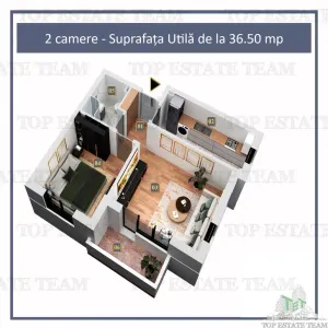 Promotie de Vara! Apartament 2 camere cu finisaje premium in Militari Residence - foto 2