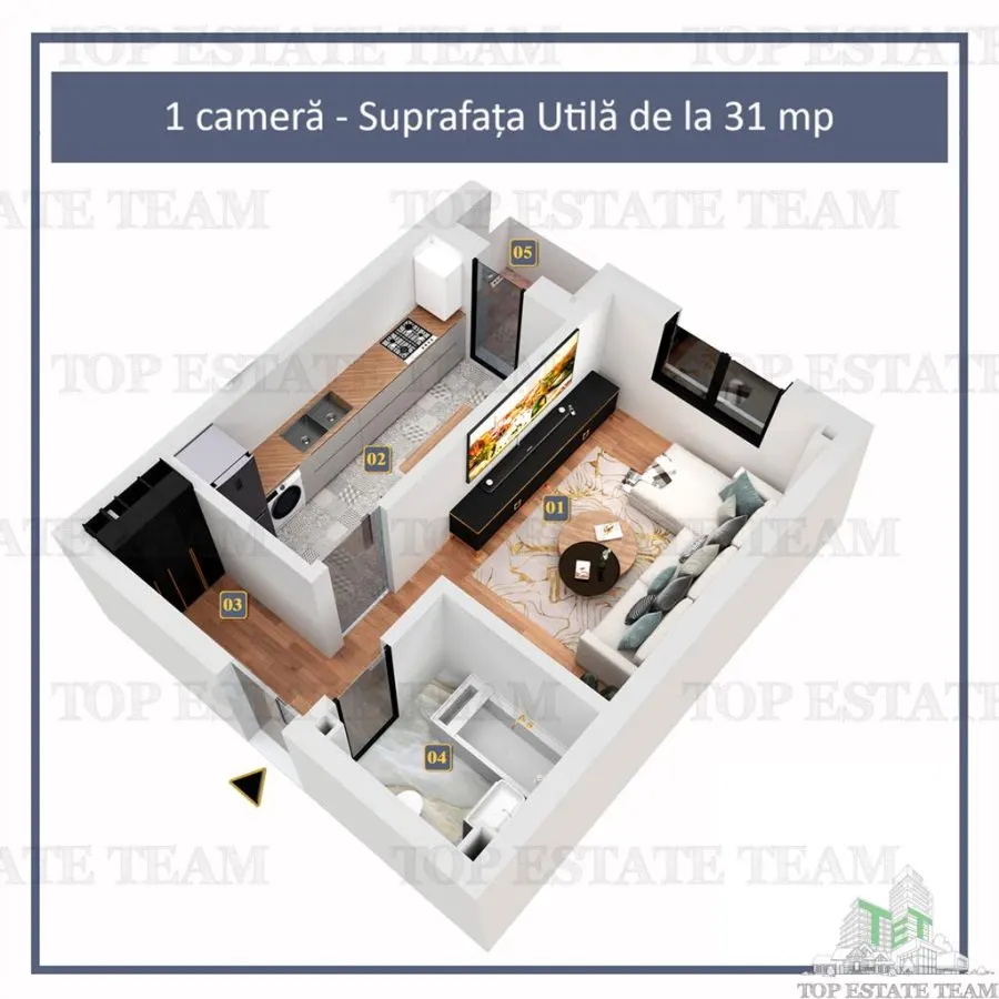 Promotie de Vara! Studiou cu finisaje premium, in Militari Residence. - foto 2