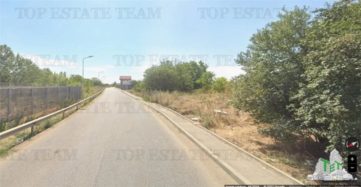 Teren intravilan 2449 mp in Berceni, langa stadionul K9 - foto 1