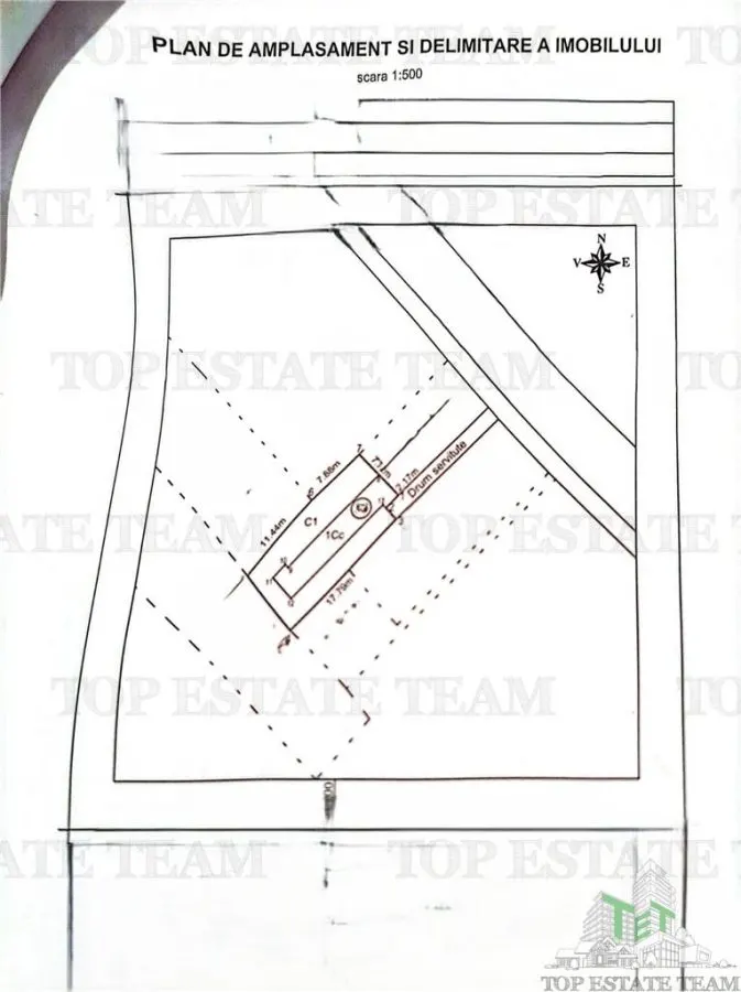 Teren cu casa demolabila Lizeanu/Stefan cel mare - foto 1