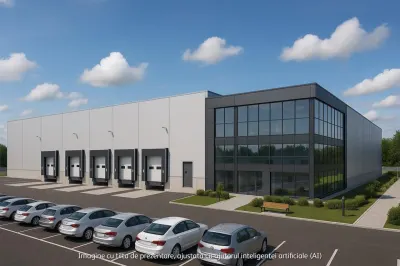 Spatii industriale si birouri 6800 mp in Popesti-Leordeni - Bucuresti