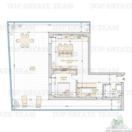 Apartament 2 camere București - poza 17