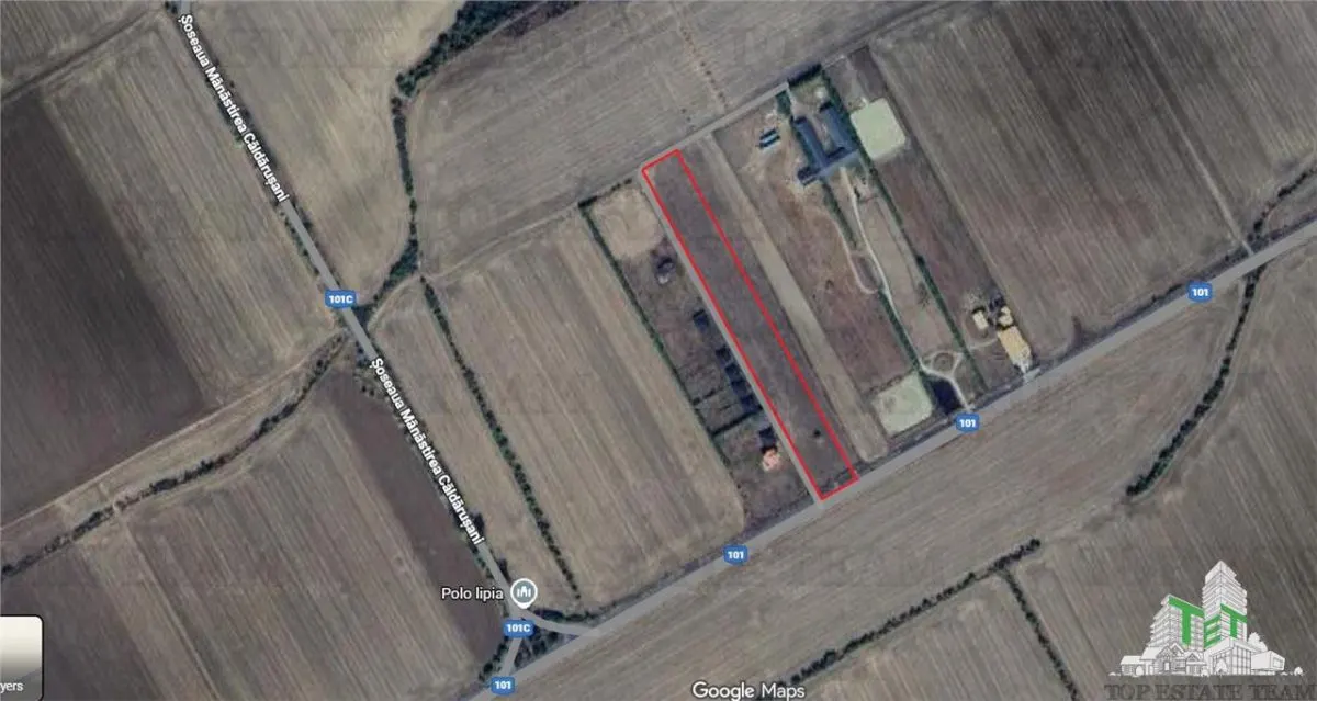Teren intravilan la  DJ 101, in Gruiu, aproape de manastirea Caldarusani, ideal pt dezvoltatori imobiliari pt imobile cu regim de inaltime de S+P+2E! - foto 1