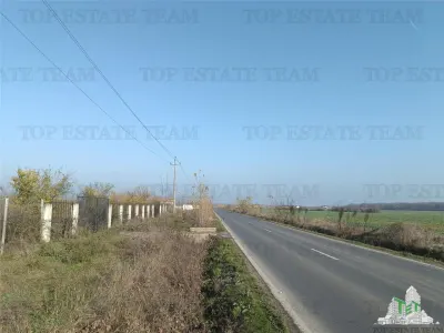 Teren intravilan la  DJ 101, in Gruiu, aproape de manastirea Caldarusani, ideal pt dezvoltatori imobiliari pt imobile cu regim de inaltime de S+P+2E! - foto 2