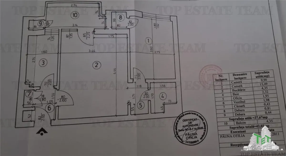 Apartament renovat integral, 2 camere, Unirii - Cocor, perfect  Airbnb - foto 7