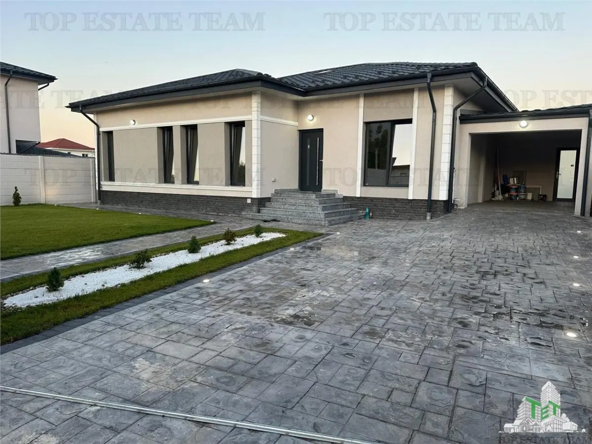 Casa inidividuala, superba pe parter, cu garaj si 4 camere spatioase, si toate utilitatile, Bragadiru ( Leroy Merlin ) - foto 5