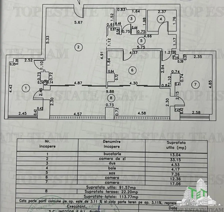Apartament 3 camere - central - vanzare - Braila - foto 18