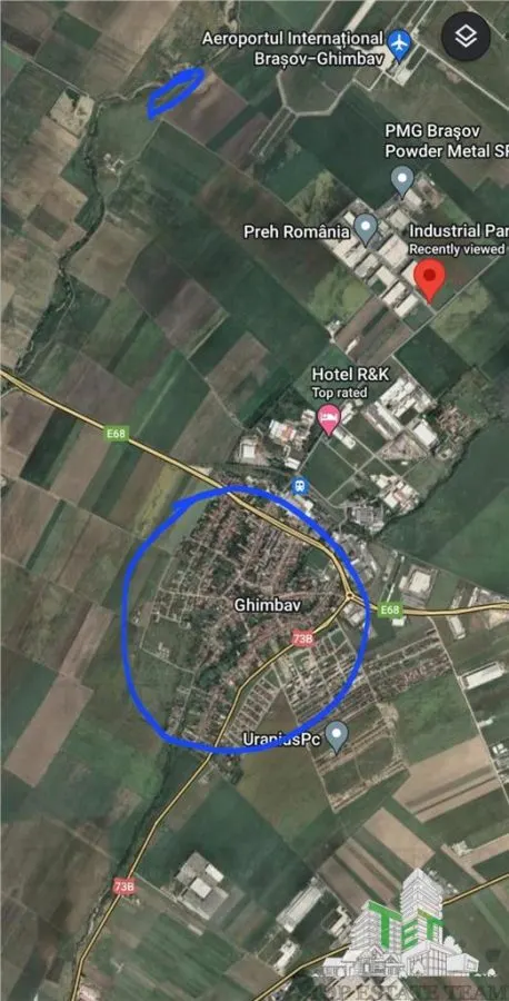 Teren cu potential strategic - dezvoltare comerciala langa Aeroportul International Brasov-Ghimbav - foto 2