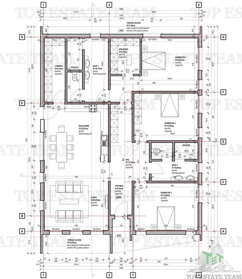Casa moderna pe parter - Balotesti, Unirii - foto 7