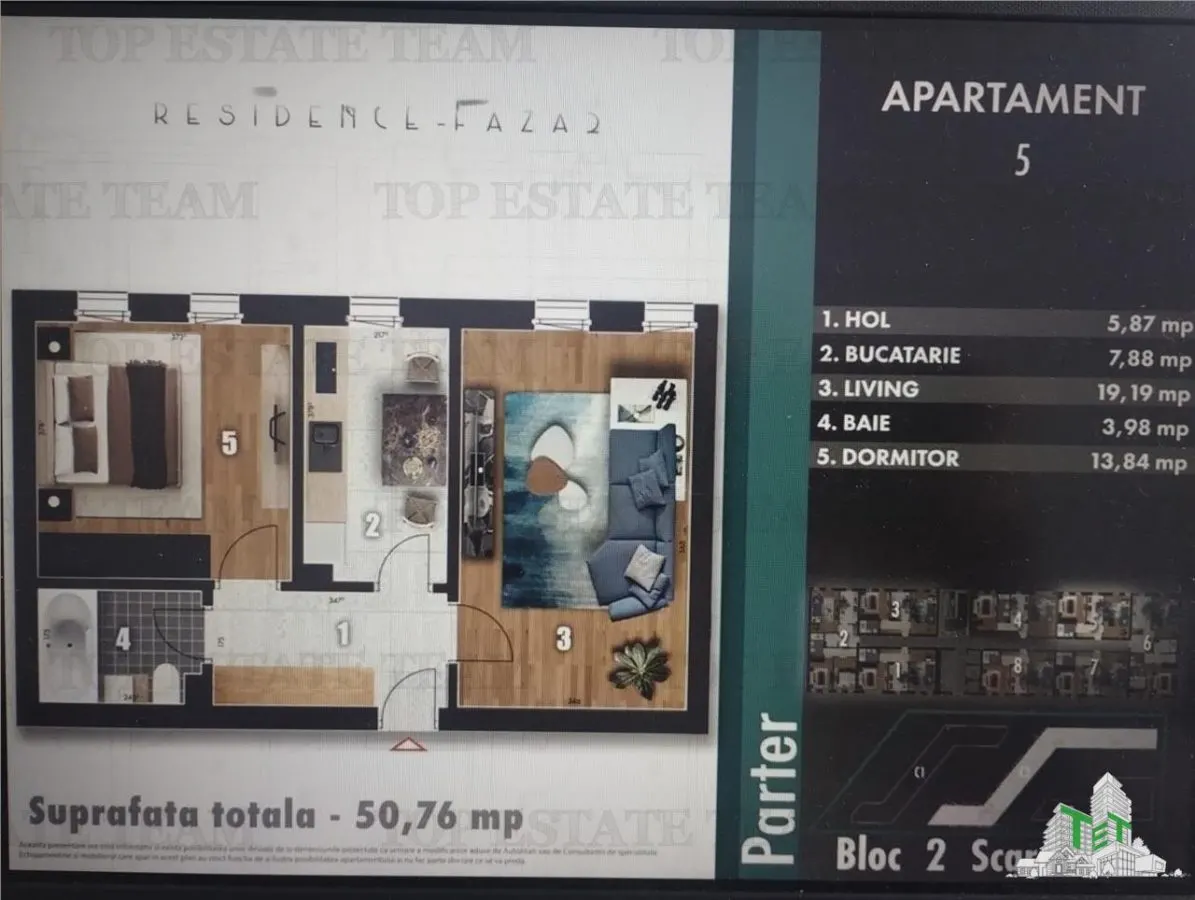 Ocazie! Apartament spatios 2 camere, bloc nou langa parc Tudor Arghezi, Berceni - foto 2