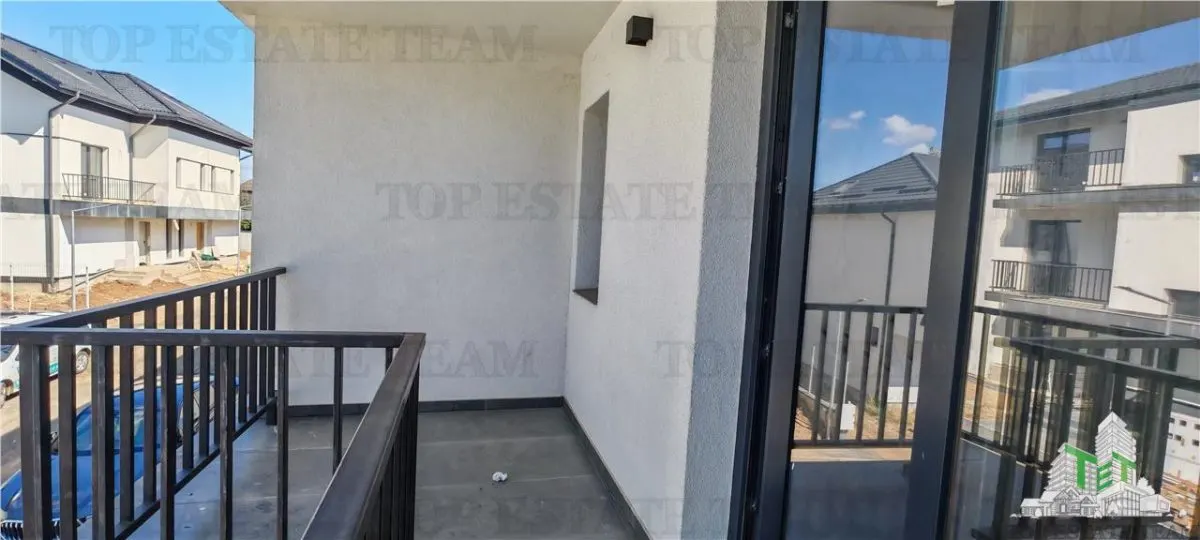 Apartament 2 camere si curte proprie de 80mp, in vila, cu toate utilitatile, in zona Parc Bragadiru judet Ilfov - foto 18