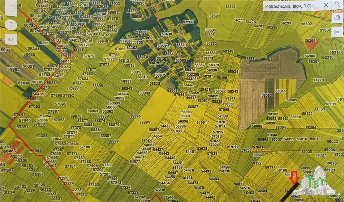 Oferim spre vanzare 6 loturi de teren extravilan (agricol) in Petrachioaia ILFOV la doar  1,9 euro/mp. - foto 2
