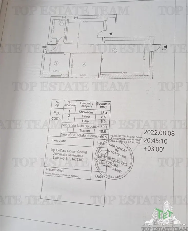 Spatiu comercial premium 70 mp, gradina si parcare, zona linistita Popesti Leordeni - foto 6