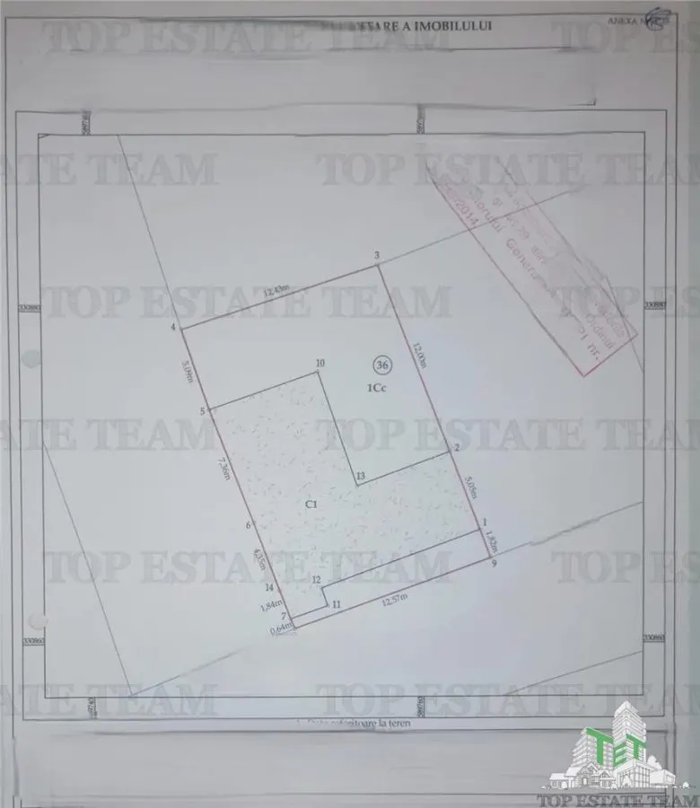 Teren si Casa de vanzare Tei-Oportunitate de investitie - foto 1