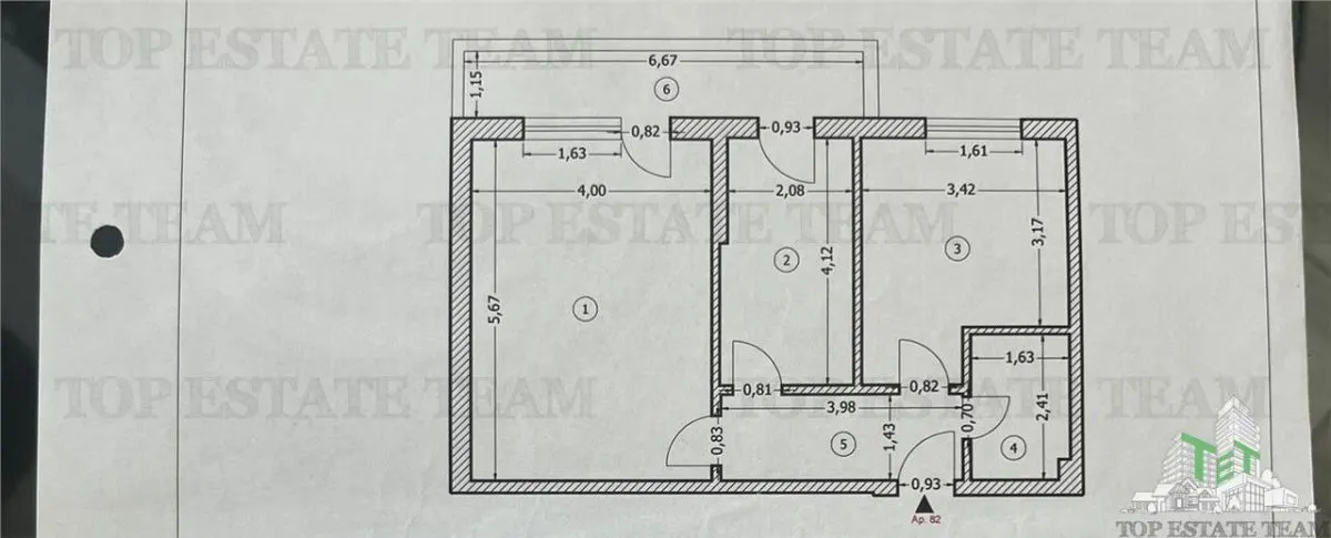 Apartament 2 camere in bloc nou, Pucheni/Rahova - foto 7