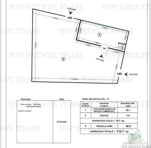 SUPER TEREN, SUPER LOCATIE, 440 mp într-o intersectie super circulata, vad comercial ROSU-CHIAJNA - foto 9