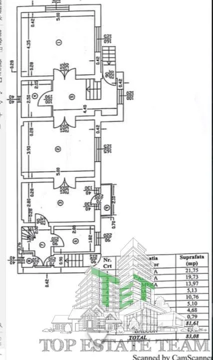Casa 6 camere de inchiriat , activitate comerciala sau office , parcare, curte, 170 mpu  zona Gara Nord - foto 22