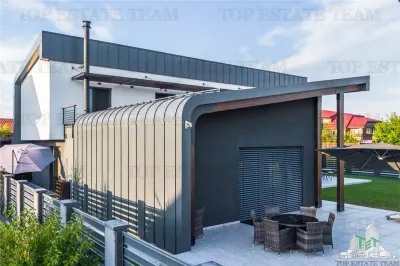 Casa moderna in Corbeanca cu 5 dormitoare si instalatia pentru piscinaÂ pregatita - foto 4