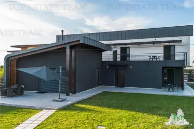 Casa moderna in Corbeanca cu 5 dormitoare si instalatia pentru piscinaÂ pregatita - foto 5
