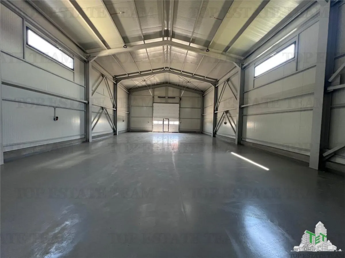 Hala industriala, pretabila, fabrica, productie, service auto, 1024mp teren, 421mp utili,Panouri solare, 46kw, Domnesti Ianga Linia de Centura - foto 12