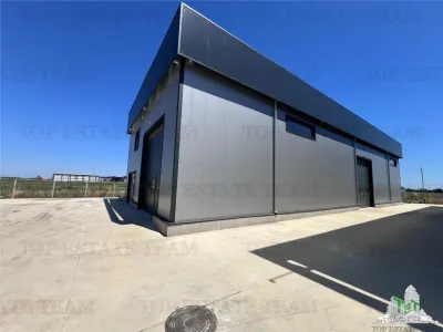Hala industriala, pretabila, fabrica, productie, service auto, 1024mp teren, 421mp utili,Panouri solare, 46kw, Domnesti Ianga Linia de Centura - foto 8
