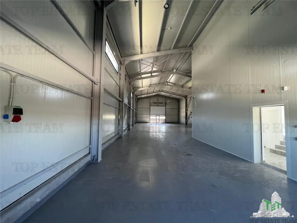 Hala industriala, pretabila, fabrica, productie, service auto, 1024mp teren, 421mp utili,Panouri solare, 46kw, Domnesti Ianga Linia de Centura - foto 9