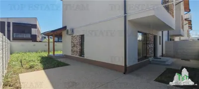 Vila individuala cuplata 5 camere, P+1+M, incalzire in pardoseala, toate utilitatile, 227mp teren, finisaje premium, in PREL. GHENCEA/BRAGADIRU - foto 2