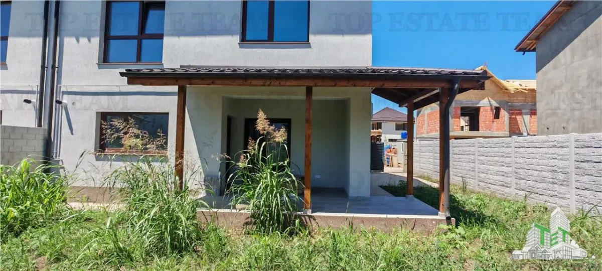 Vila individuala cuplata 5 camere, P+1+M, incalzire in pardoseala, toate utilitatile, 227mp teren, finisaje premium, in PREL. GHENCEA/BRAGADIRU - foto 7