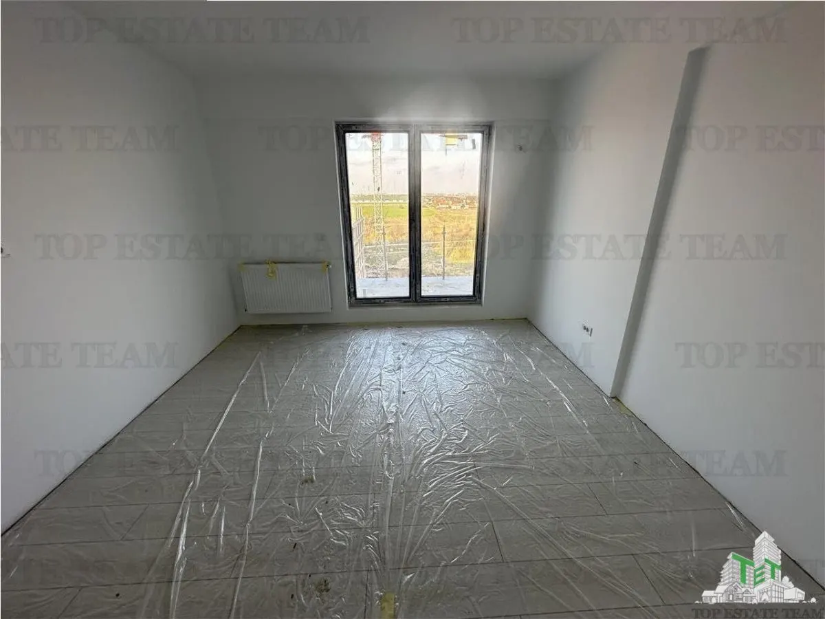 Apartament cu 2 camere si rate fixe la dezvoltator, pe  30 de  ani, suprafata 76.5mp, piscina, parc, supermarket, in complex rezidential  Bragadiru - foto 14