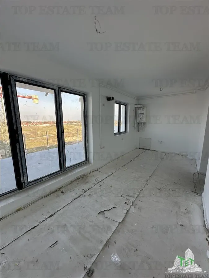 Apartament cu 2 camere si rate fixe la dezvoltator, pe  30 de  ani, suprafata 76.5mp, piscina, parc, supermarket, in complex rezidential  Bragadiru - foto 5
