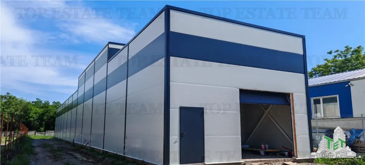 Hala industriala, pretabila, fabrica, productie, service auto, 2170mp teren, 596mp utili constructie, 50kw, Domnesti Ianga Linia de Centura - foto 13