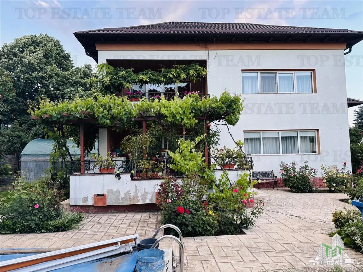 Vila de exceptie 6 camere 450 mp utili, 1000 mp teren, piscina Rosu-Padure - foto 1