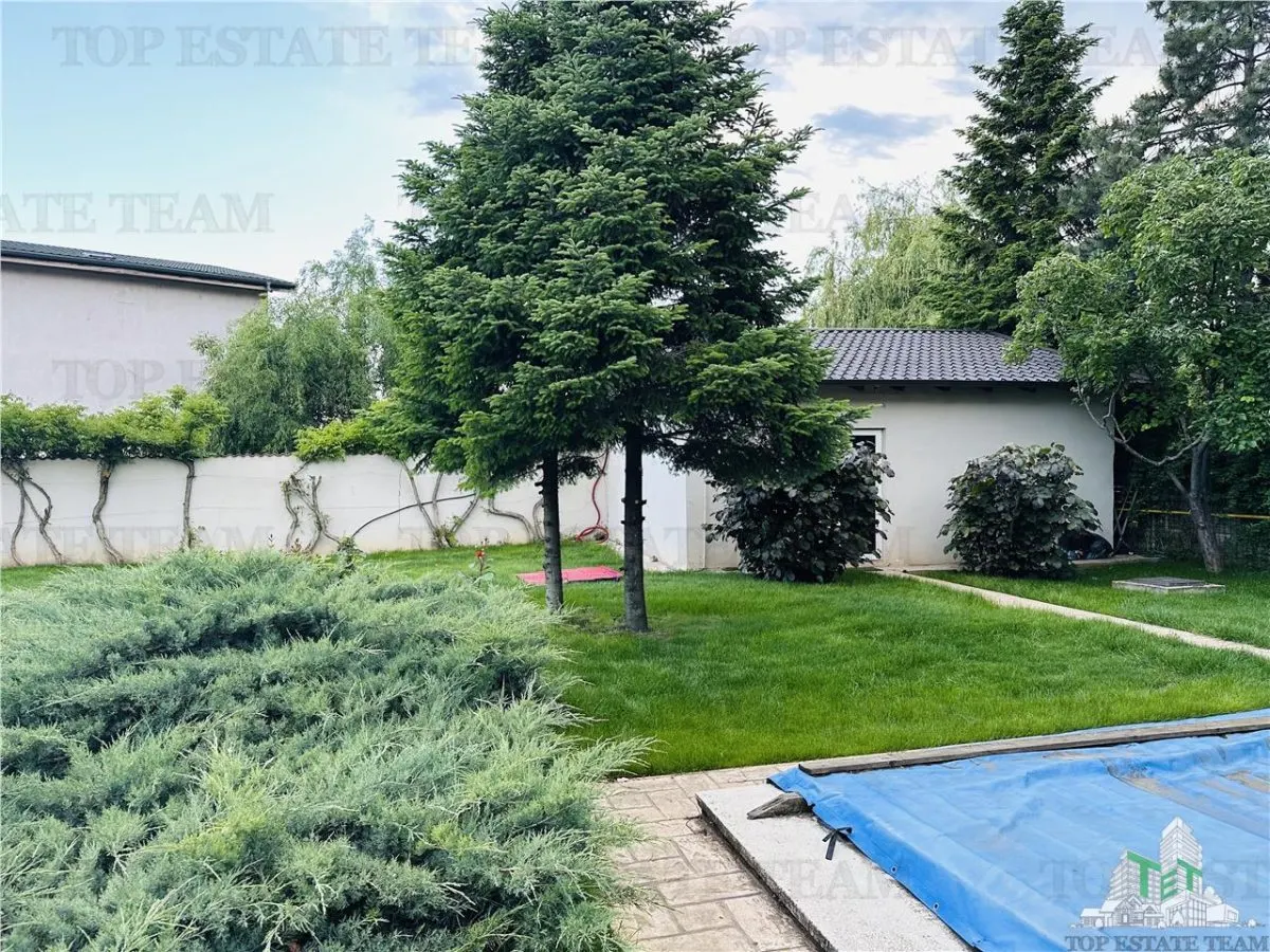Vila de exceptie 6 camere 450 mp utili, 1000 mp teren, piscina Rosu-Padure - foto 3