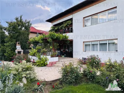 Vila de exceptie 6 camere 450 mp utili, 1000 mp teren, piscina Rosu-Padure - foto 22