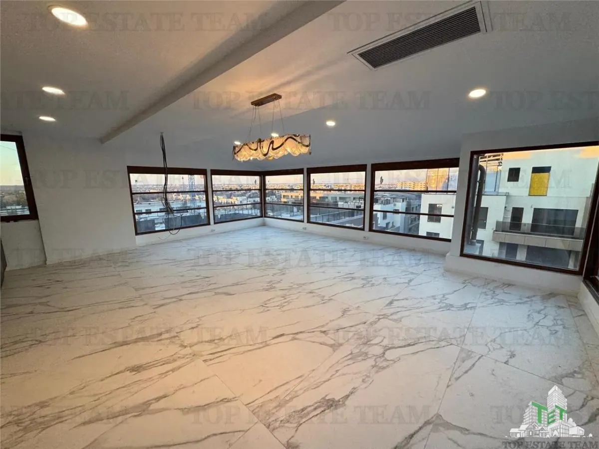 Penthouse de vanzare in zona Pipera, terasa 210 mp - foto 1