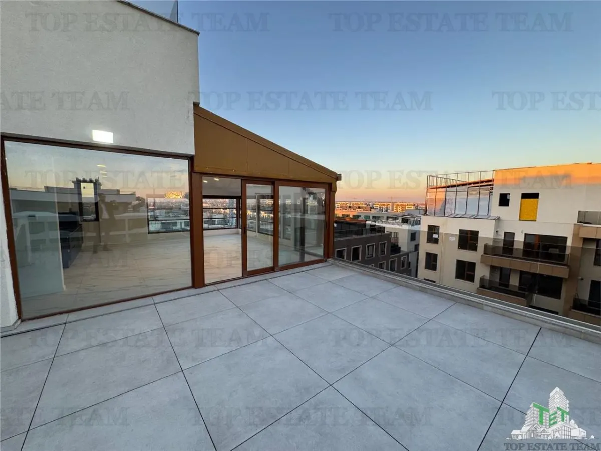 Penthouse de vanzare in zona Pipera, terasa 210 mp - foto 2