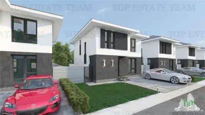 Vila moderna individuala cu 4 camere , 3 bai , Living open space, terasa,incalzilre in pardoseala, 2 locuri de parcare - Bragadiru