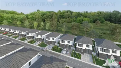 Vila moderna individuala cu 4 camere , 3 bai , Living open space, terasa,incalzilre in pardoseala, 2 locuri de parcare - foto 4