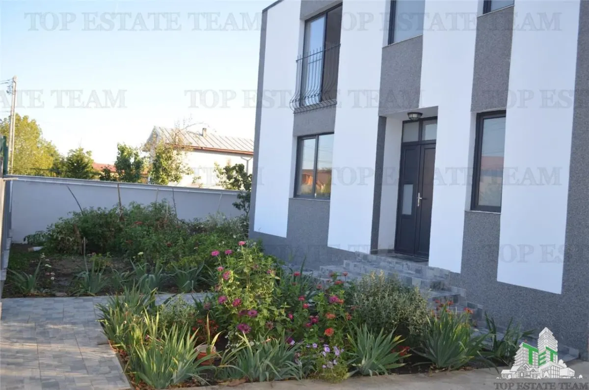 Vila individuala cu 5 camere,  2 terase, 4 locuri de parcare,350mp teren imprejmuit si toate utilitatile in Cornetu, Ilfov - foto 1