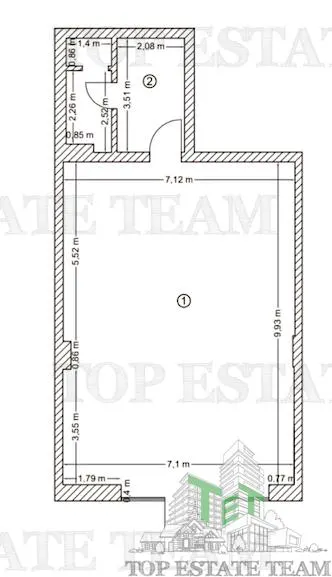 Spatiu comercial nou - 84,3 mp utili - pretabil FARMACIE, cabinet, magazin - zona Viilor - foto 7
