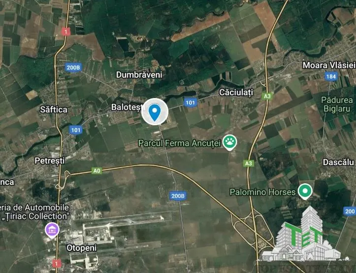 Balotesti - Teren intravilan cu toate utilitatile - foto 3