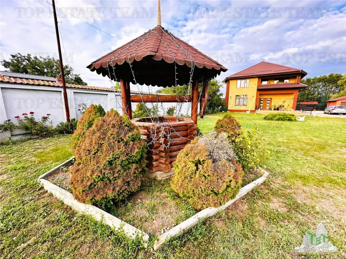 VILA DE VANZARE CU TEREN 4690 MP GOLF NICULESTI - foto 1