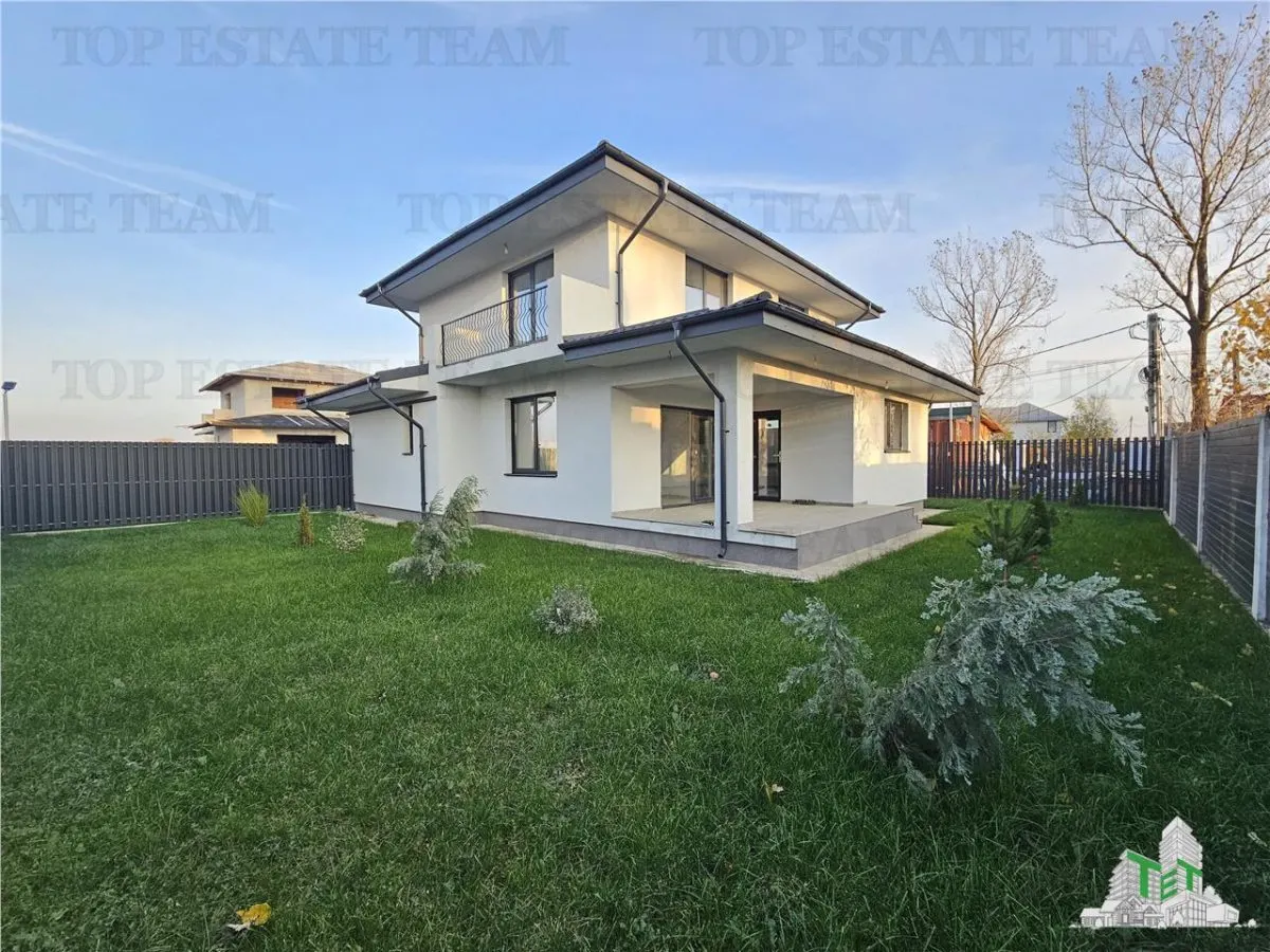 Vila lux 4 camere (dormitor parter) in Domnesti(Teghes) - foto 1