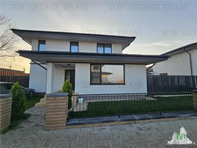 Vila lux 4 camere (dormitor parter) in Domnesti(Teghes) - foto 5