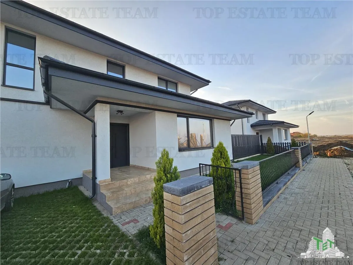 Vila lux 4 camere (dormitor parter) in Domnesti(Teghes) - foto 9