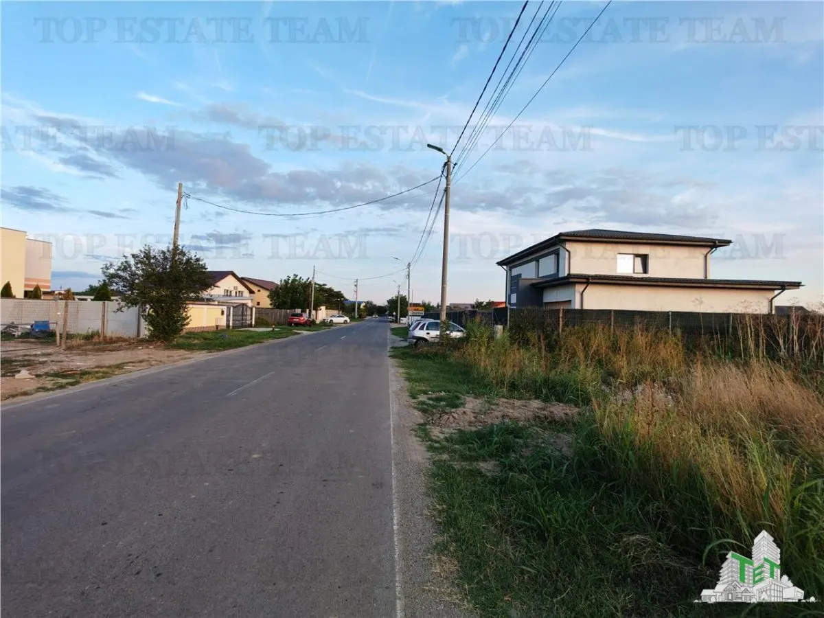 Teren intravilan pentru constructii stradal, 2965 mp, cu toate utilitatile si deschidere la 2 strazi, comuna 1 Decembrie - foto 6