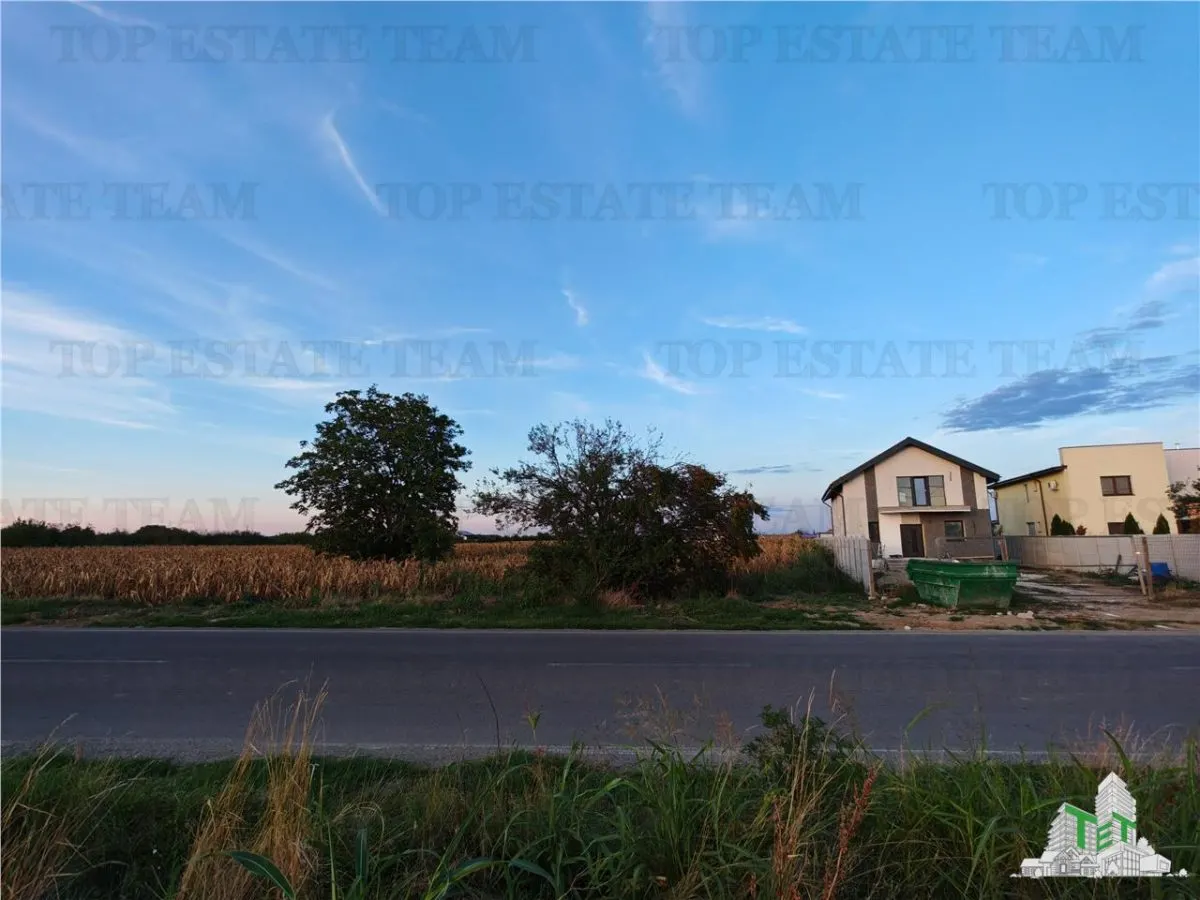 Teren intravilan pentru constructii stradal, 2965 mp, cu toate utilitatile si deschidere la 2 strazi, comuna 1 Decembrie - foto 7