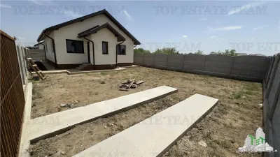 Casa individuala 3 camere pe parter, cu toate utilitatile si 300 mp de teren in Clinceni,, posibilitate rate la dezvoltator pentru 10 ani - Clinceni
